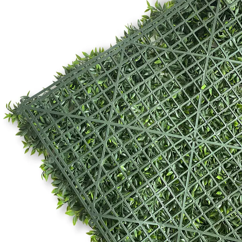Factory Supplied Plastic Green Wall - OEM/ODM UV Outdoor Fake Grass Hedge Jungle Vertical Plants Wall Artificial Wall Hanging Plant Green Grass Wall for Home Decoration – Deyuan