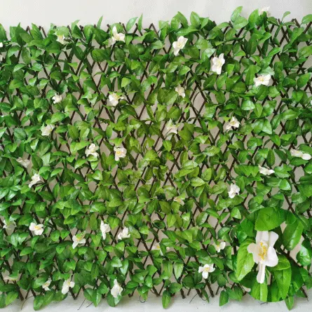 Carpet Grass Artificial - faux expandable privacy fence screen stretchable vine privacy fence wall Hedge – Deyuan