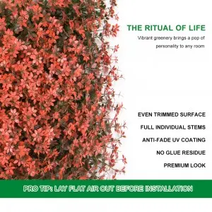 Uv Greenery Backdrop Wall Faux Eucalyptus Hedge Landscaping Artificial Boxwood Hedge wall of plants