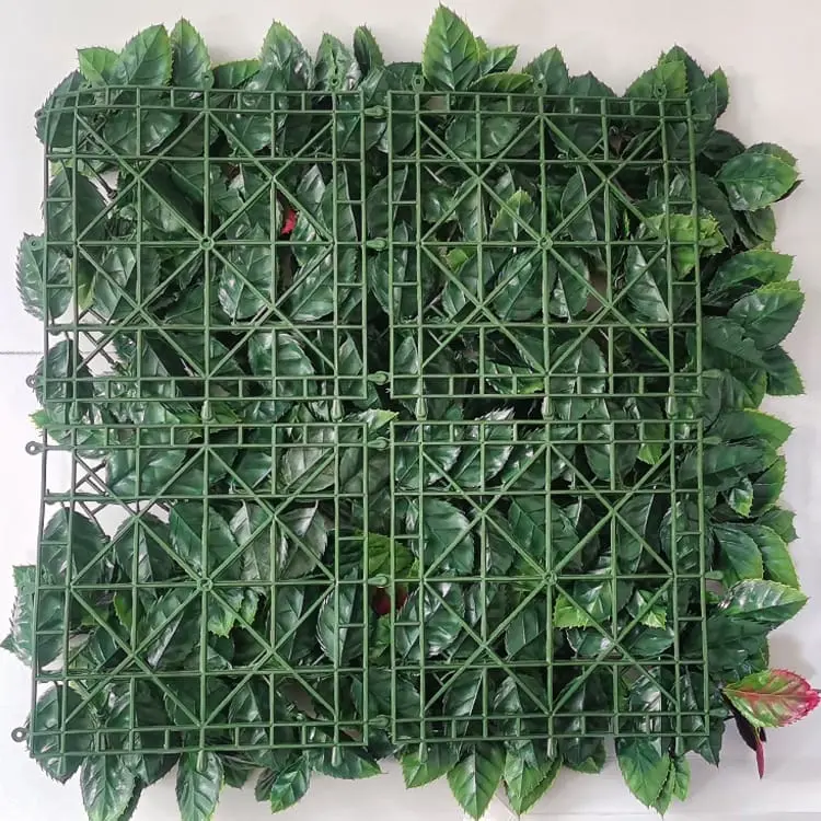 Artificial Grass For Terrace - 20x 20 Artificial Boxwood Panels Topiary Hedge Plant, Privacy Hedge Screen Sun Protected Suitable for Outdoor, Indoor, Garden, Fence, Backyard and Decor – Deyuan detail pictures