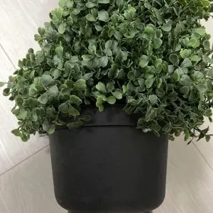 Artificial Boxwood Spiral Topiary Trees, Faux Plant Outdoor